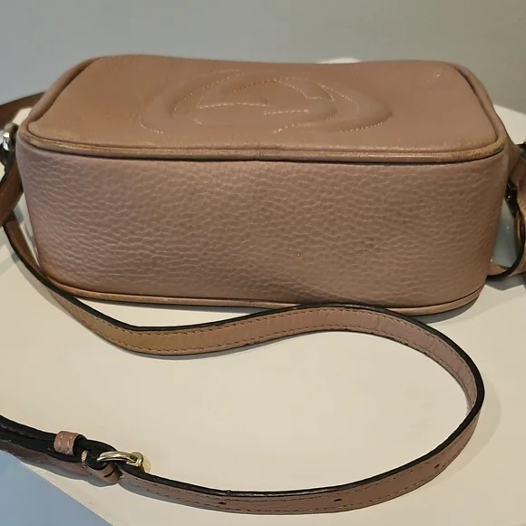 Gucci Blush Pink Soho Disco Leather Crossbody with Tassel - Picture 5 of 9